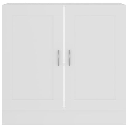 Book Cabinet White 82,5x30,5x80 cm Engineered Wood