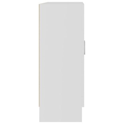 Book Cabinet White 82,5x30,5x80 cm Engineered Wood