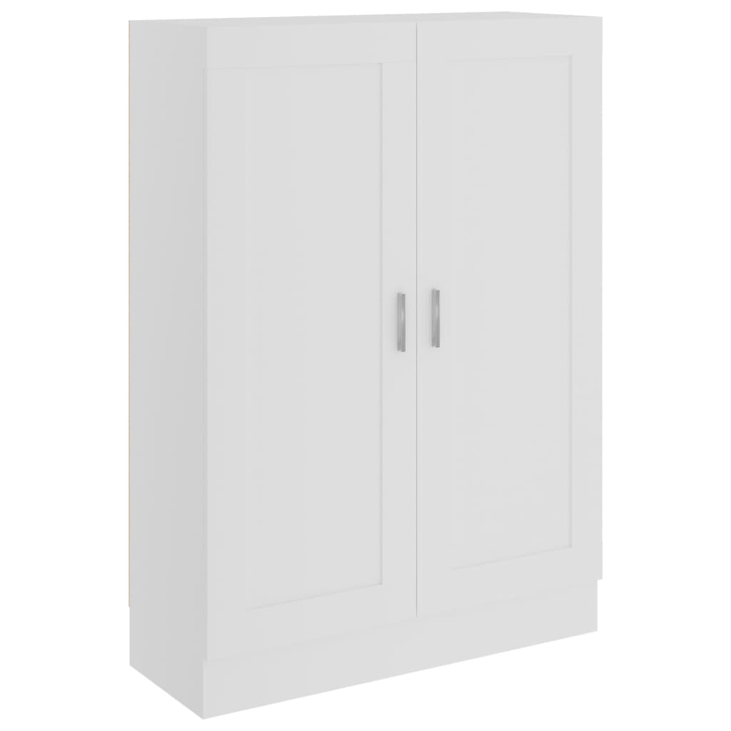 Book Cabinet White 82,5x30,5x115 cm Engineered Wood