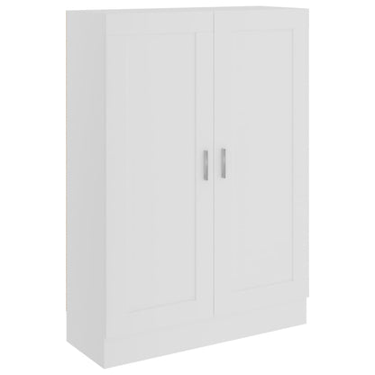 Book Cabinet White 82,5x30,5x115 cm Engineered Wood