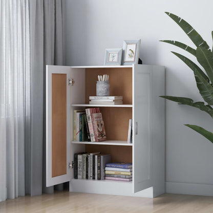 Book Cabinet White 82,5x30,5x115 cm Engineered Wood