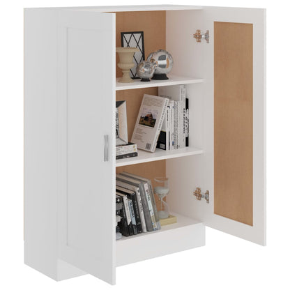 Book Cabinet White 82,5x30,5x115 cm Engineered Wood