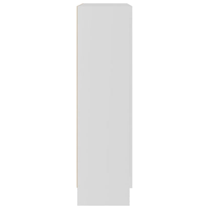 Book Cabinet White 82,5x30,5x115 cm Engineered Wood
