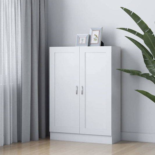 Book Cabinet White 82,5x30,5x115 cm Engineered Wood