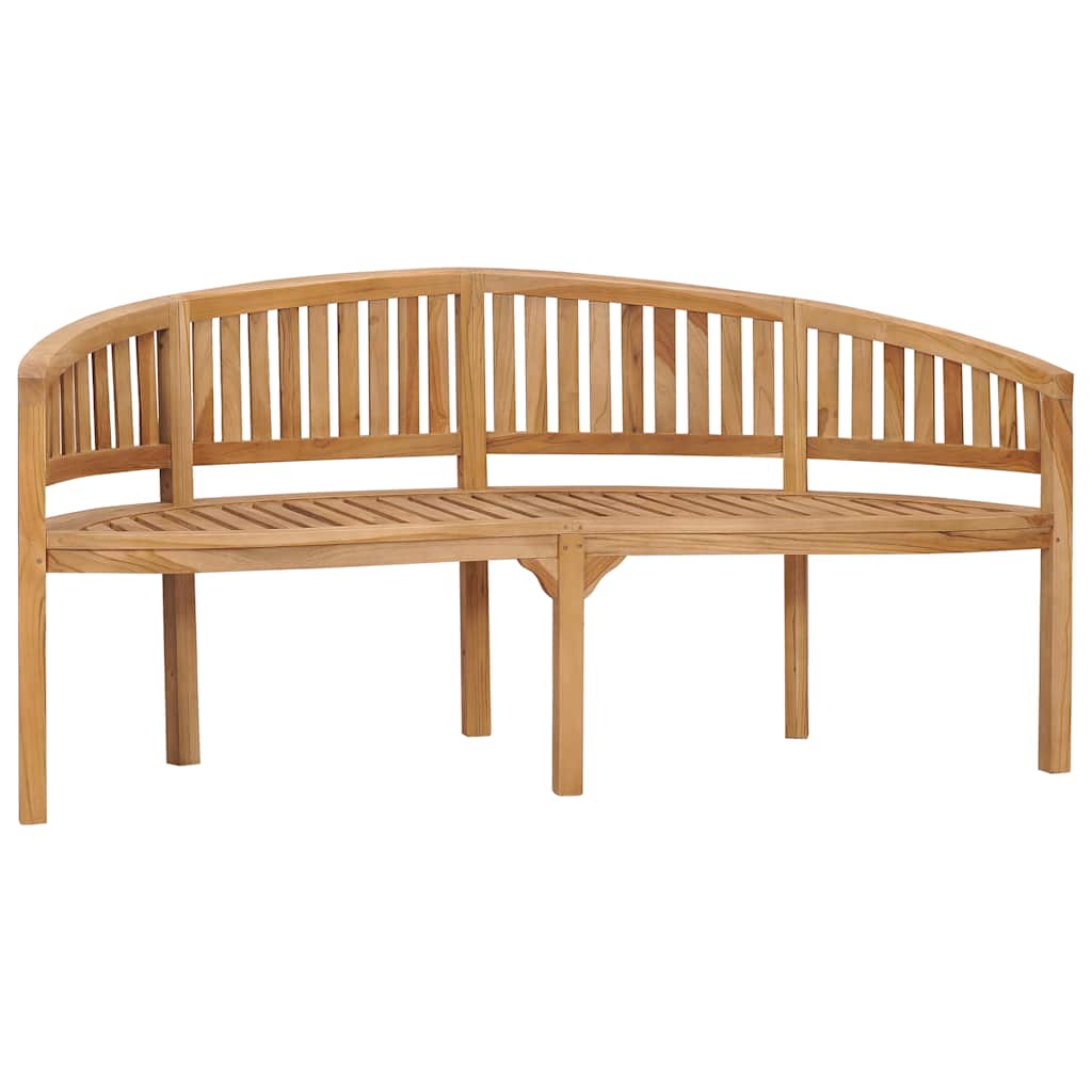 Garden Bench | Natural Teak | Solid Teak Wood | Large | Durable