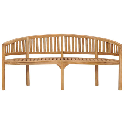 Garden Bench | Natural Teak | Solid Teak Wood | Large | Durable
