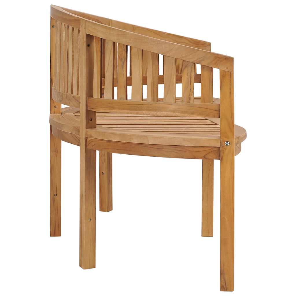Garden Bench | Natural Teak | Solid Teak Wood | Large | Durable