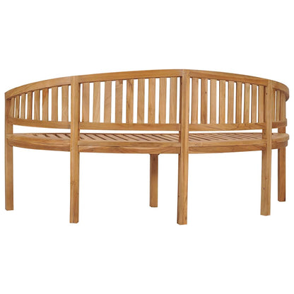 Garden Bench | Natural Teak | Solid Teak Wood | Large | Durable