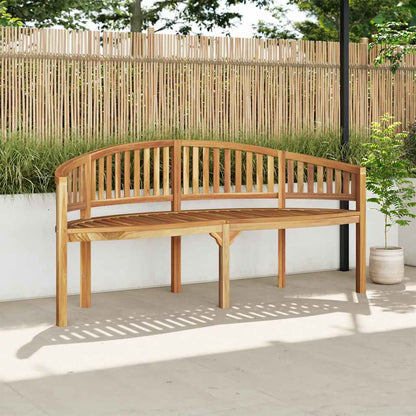 Garden Bench | Natural Teak | Solid Teak Wood | Large | Durable