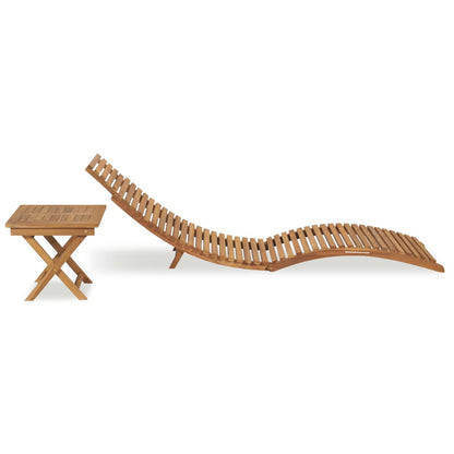 Sunlounger | Teak | Solid Teak wood | Typical garden size | Foldable