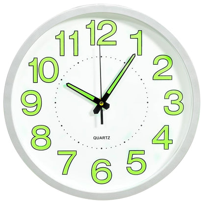 Luminous Wall Clock White 30 cm