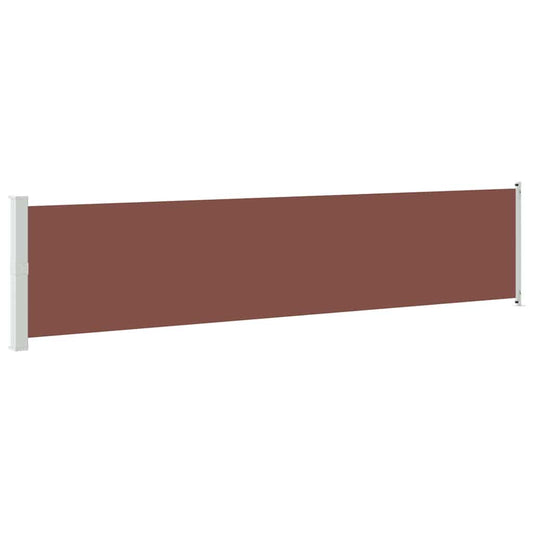 Side Awning | Brown and grey