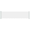 Patio Retractable Side Awning 236.2"x63" Cream