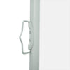 Patio Retractable Side Awning 236.2"x63" Cream