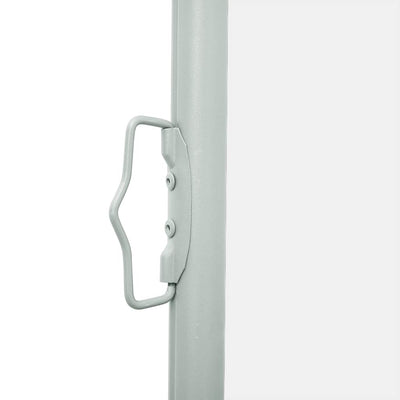 Patio Retractable Side Awning 236.2"x63" Cream