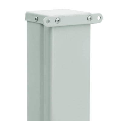 Patio Retractable Side Awning 236.2"x63" Cream