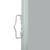 Patio Retractable Side Awning 236.2"x63" Gray