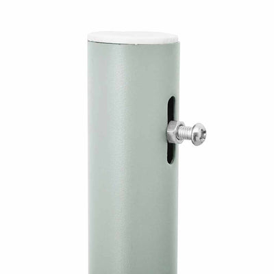Patio Retractable Side Awning 236.2"x63" Gray