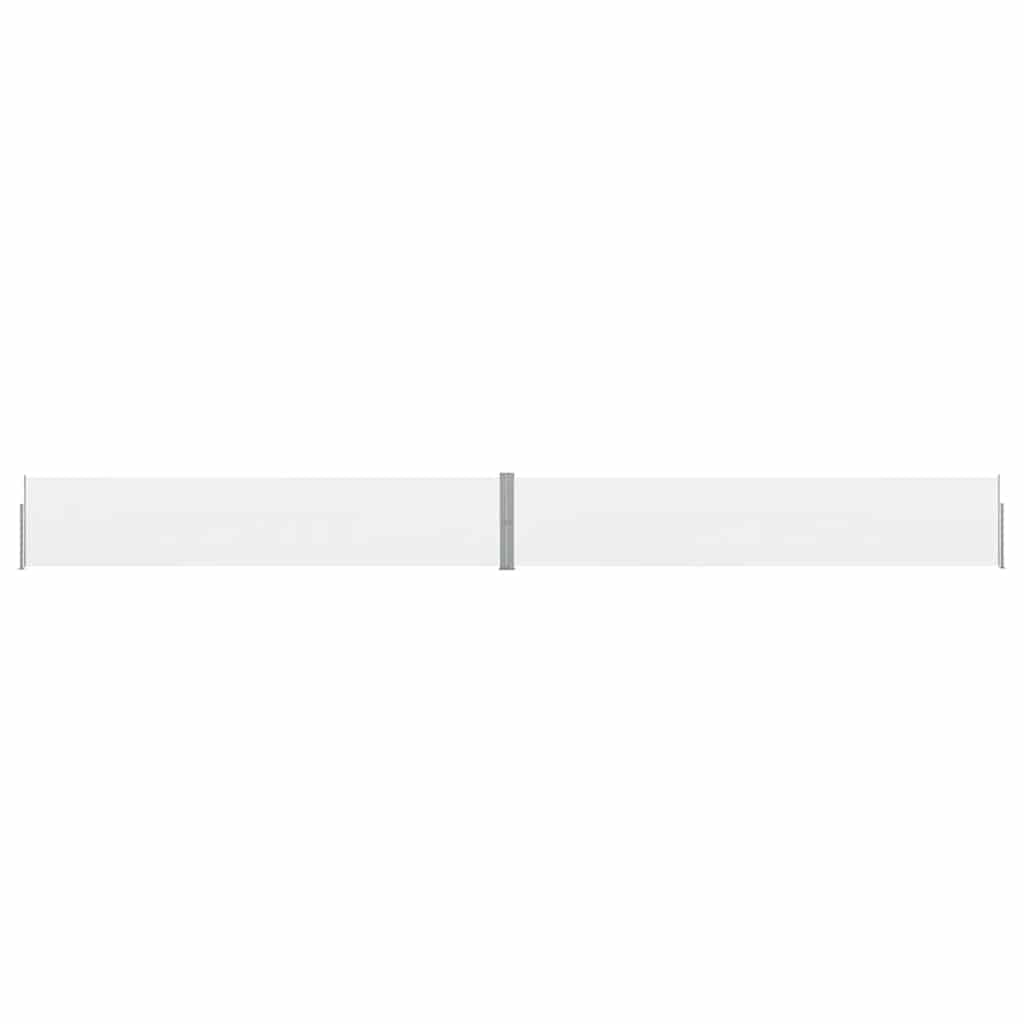Patio Retractable Side Awning 55.1"x472.4" Cream