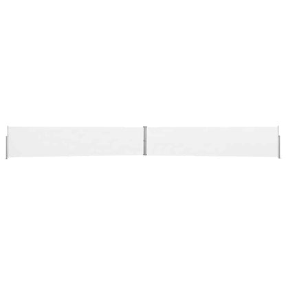 Patio Retractable Side Awning 55.1"x472.4" Cream