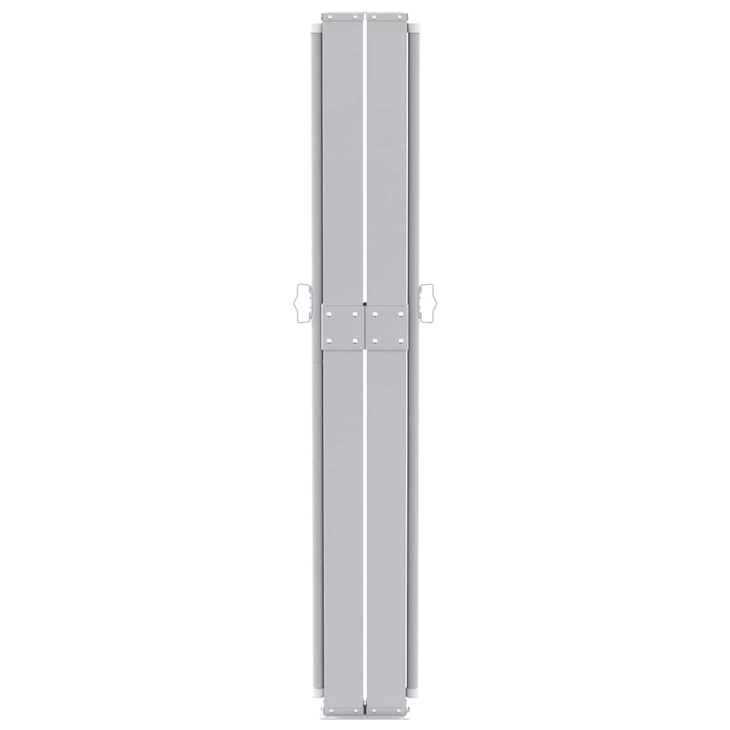 Side Awning Cream Polyester with PU coating, Powder-coated steel