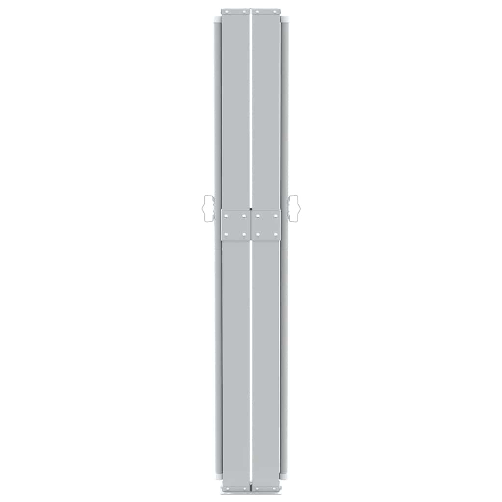Patio Retractable Side Awning 170x1200 cm Red