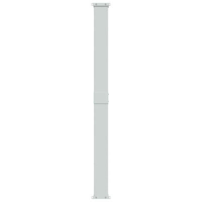 Patio Retractable Side Awning 180x500 cm Black