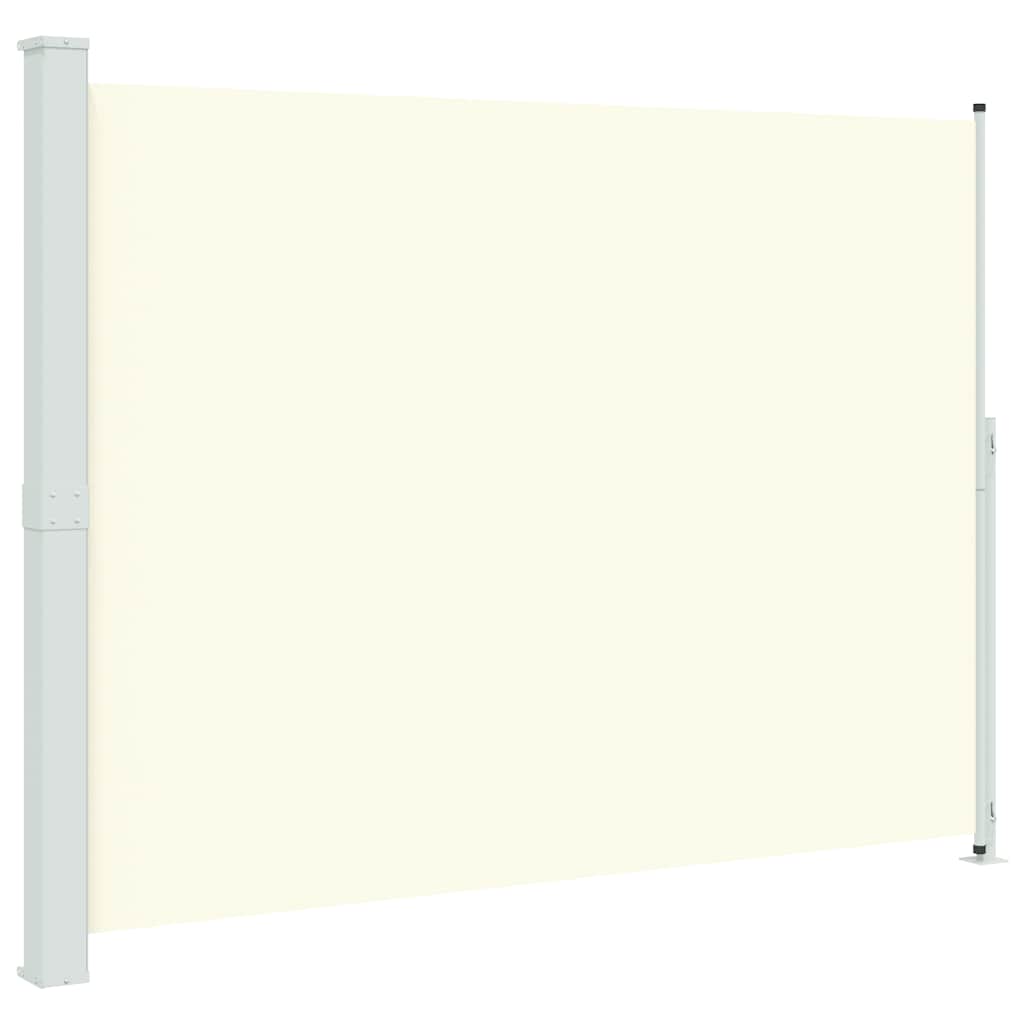 Patio Retractable Side Awning 220x300 cm Cream