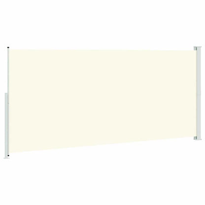 Patio Retractable Side Awning 86.6"x196.9" Cream
