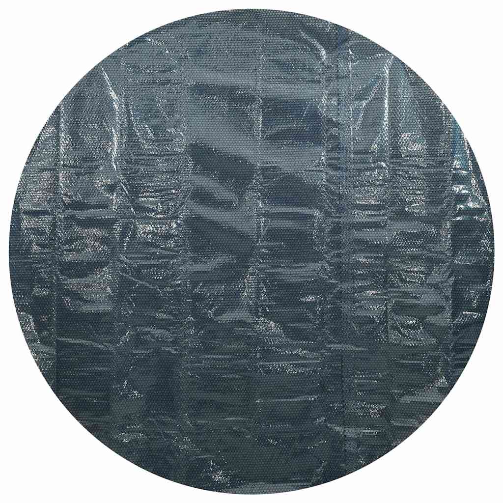 92972 vidaXL Floating PE Solar Pool Film 250 cm Black and Blue