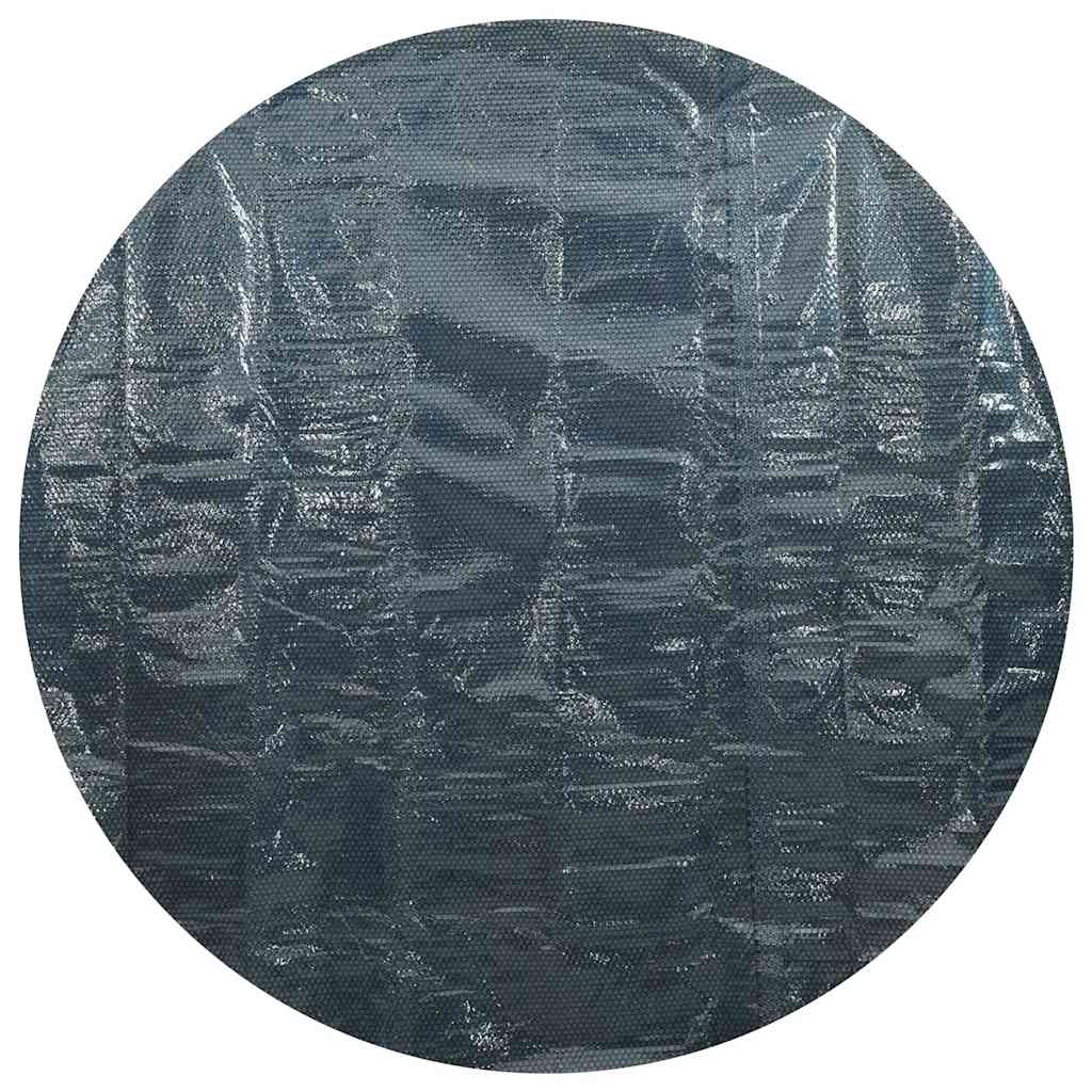 92973 vidaXL Floating PE Solar Pool Film 300 cm Black and Blue