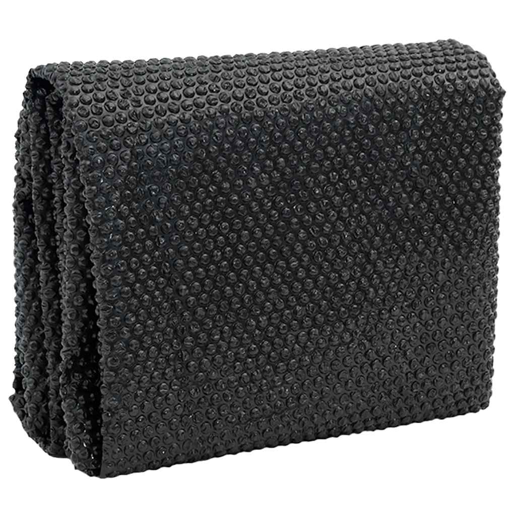92976 vidaXL Floating PE Solar Pool Film 417 cm Black and Blue