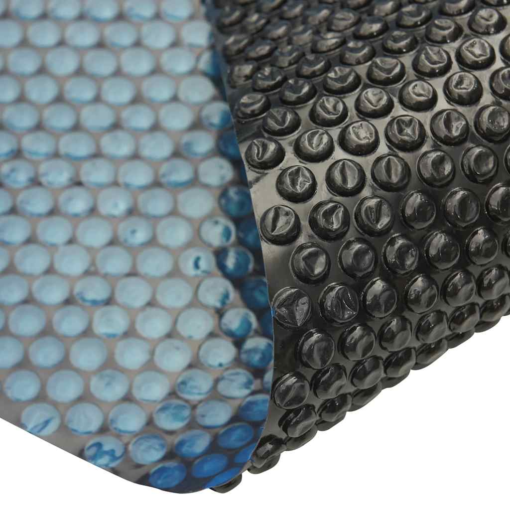 Floating PE Solar Pool Film 450x220 cm Black and Blue