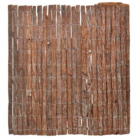 Bark Fence 100 x 600 cm Bark Brown