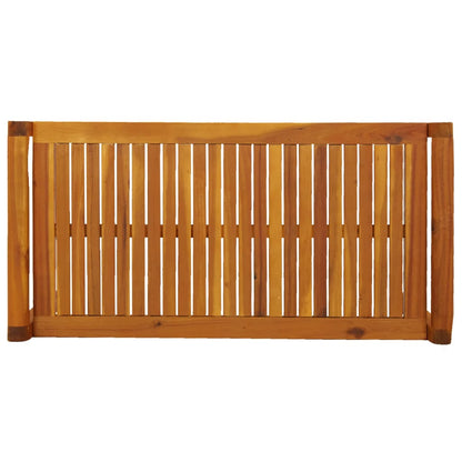 Garden Lounge Set | Cream White | Solid Acacia wood | 2-seater