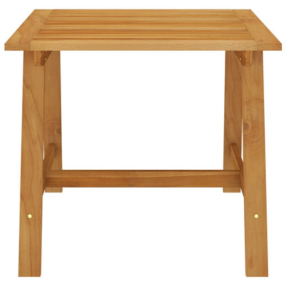 Garden Dining Table 88x88x74 cm Solid Acacia Wood