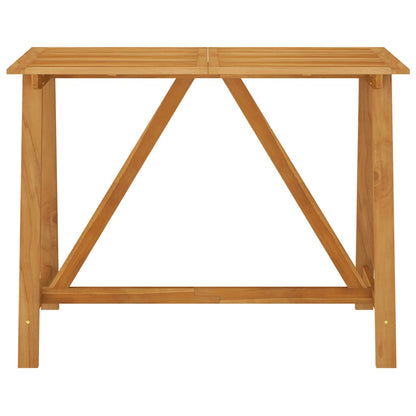 Patio Bar Table 55.1"x27.6"x40.9" Solid Acacia Wood