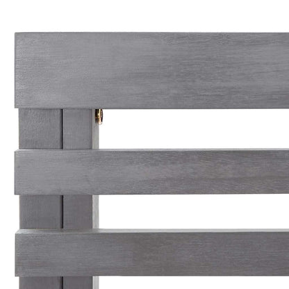 Corner Bench | Grey | Solid acacia wood with a grey wash finish | Medium