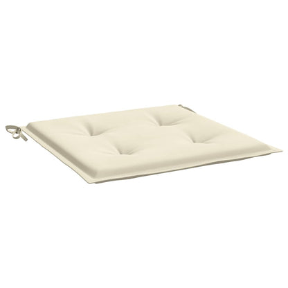 Garden Chair Cushions 6 pcs Cream 15.7"x15.7"x1.6" Oxford Fabric