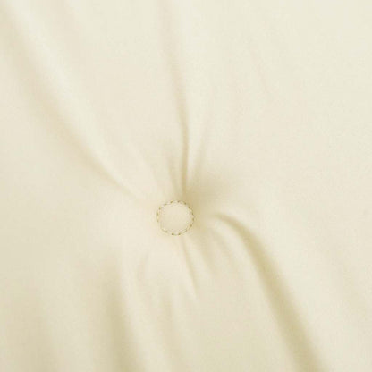 Garden Chair Cushions 6 pcs Cream 15.7"x15.7"x1.6" Oxford Fabric
