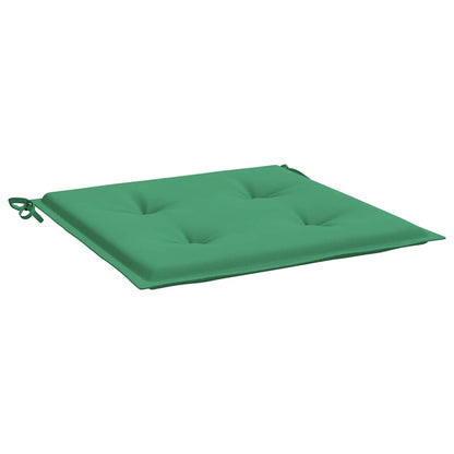 Garden Chair Cushions 6 pcs Green 15.7"x15.7"x1.6" Oxford Fabric