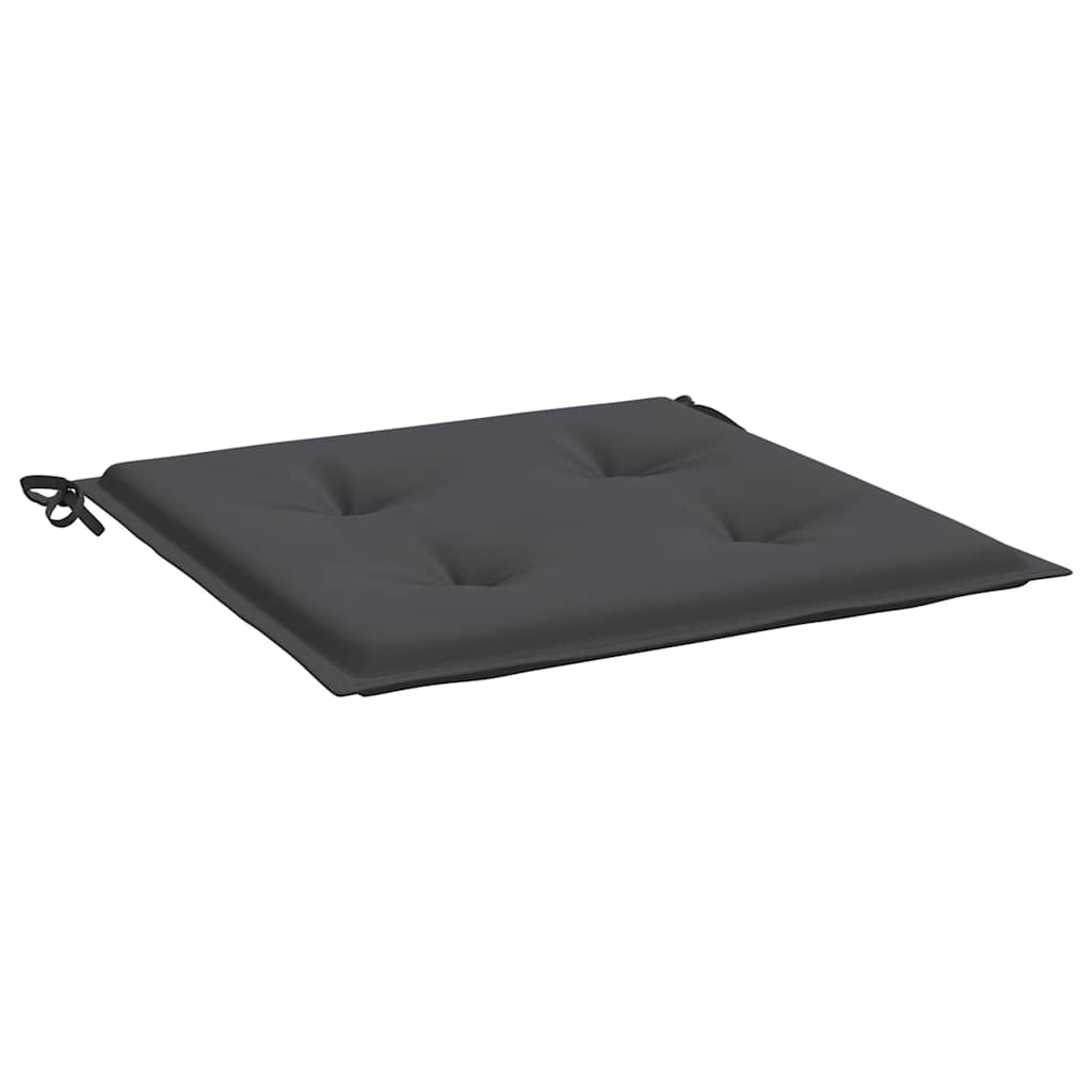 Garden Chair Cushions 4 pcs Anthracite 19.7"x19.7"x1.6" Oxford Fabric