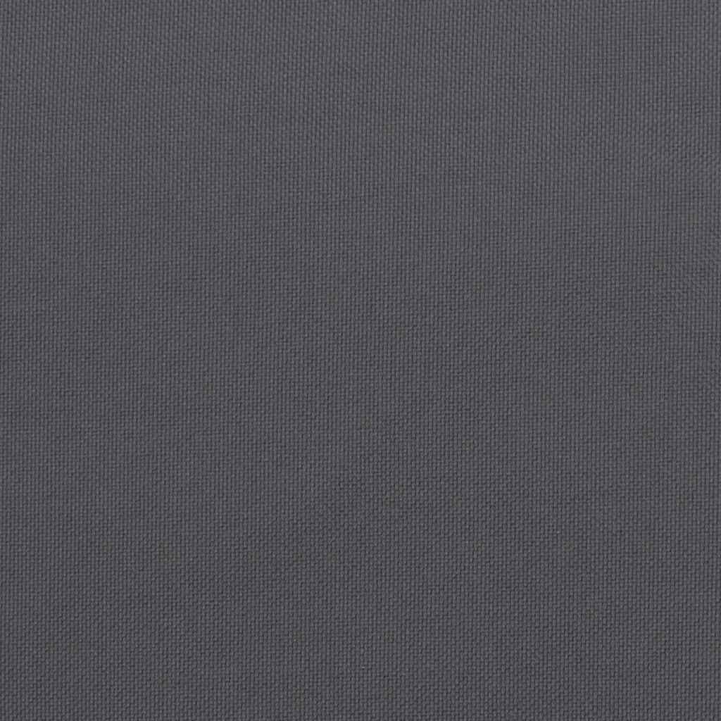 Garden Chair Cushions 4 pcs Anthracite 19.7"x19.7"x1.6" Oxford Fabric