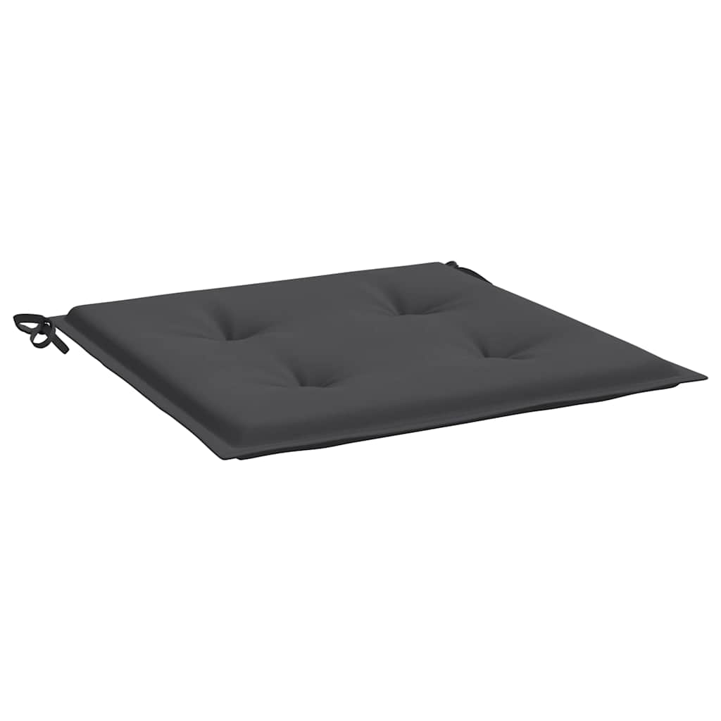 Garden Chair Cushions 6 pcs Anthracite 19.7"x19.7"x1.6" Oxford Fabric