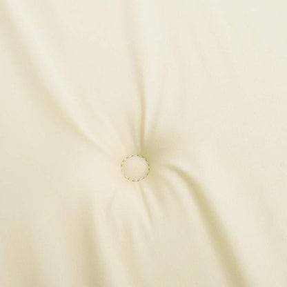 Garden Chair Cushions 6 pcs Cream 19.7"x19.7"x0.8" Oxford Fabric