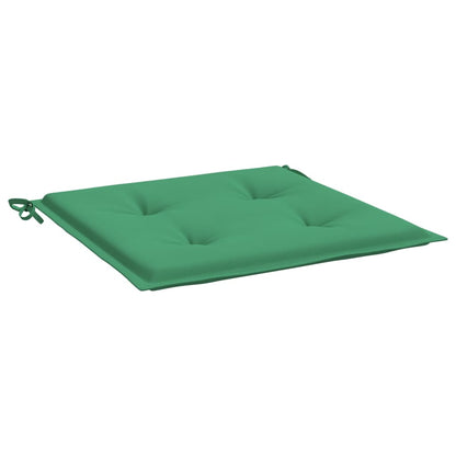 Garden Chair Cushions 6 pcs Green 19.7"x19.7"x1.6" Oxford Fabric