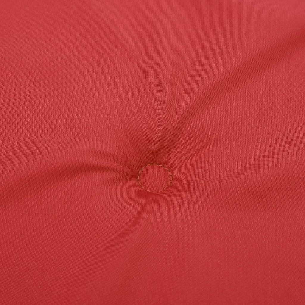 Garden Chair Cushions 4 pcs Red 19.7"x19.7"x1.6" Oxford Fabric