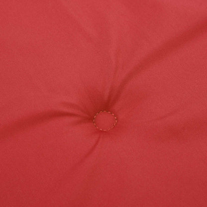 Garden Chair Cushions 4 pcs Red 19.7"x19.7"x1.6" Oxford Fabric