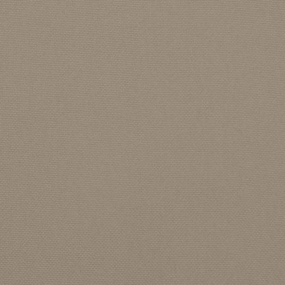 Garden Chair Cushions 4 pcs Taupe 19.7"x19.7"x1.6" Oxford Fabric