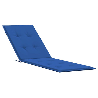 Deck Chair Cushion Royal Blue (29.5"+41.3")x19.7"x1.6